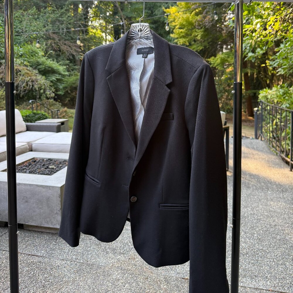 J.Crew Tailored Black Blazer